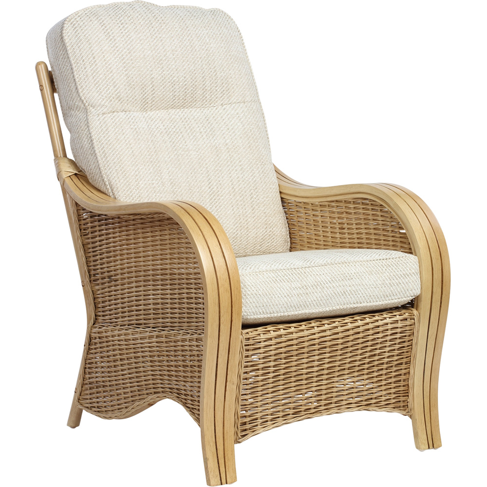 Desser Furniture Turin 4 Seater Light Oak Sofa Set with Jasper Cushion Image 4