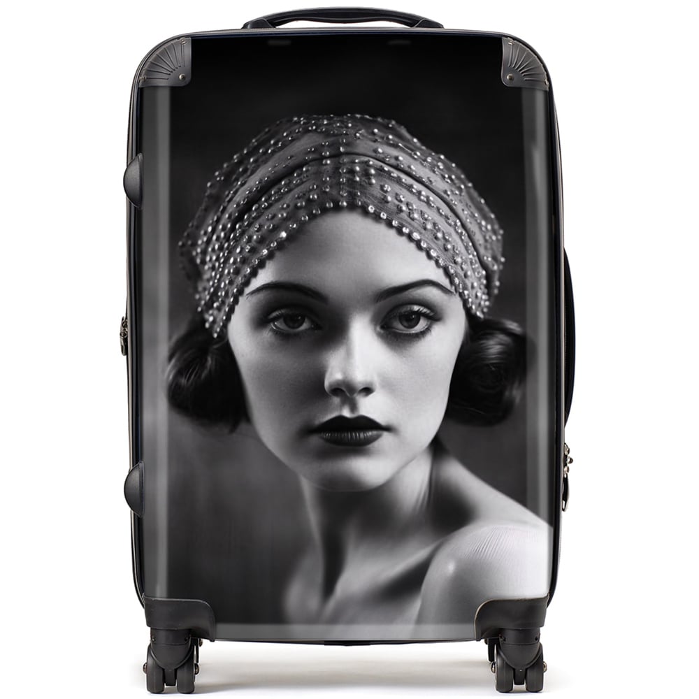 Warren Reed Designer Medium Edwardian Ballerina Portrait Suitcase Image 1
