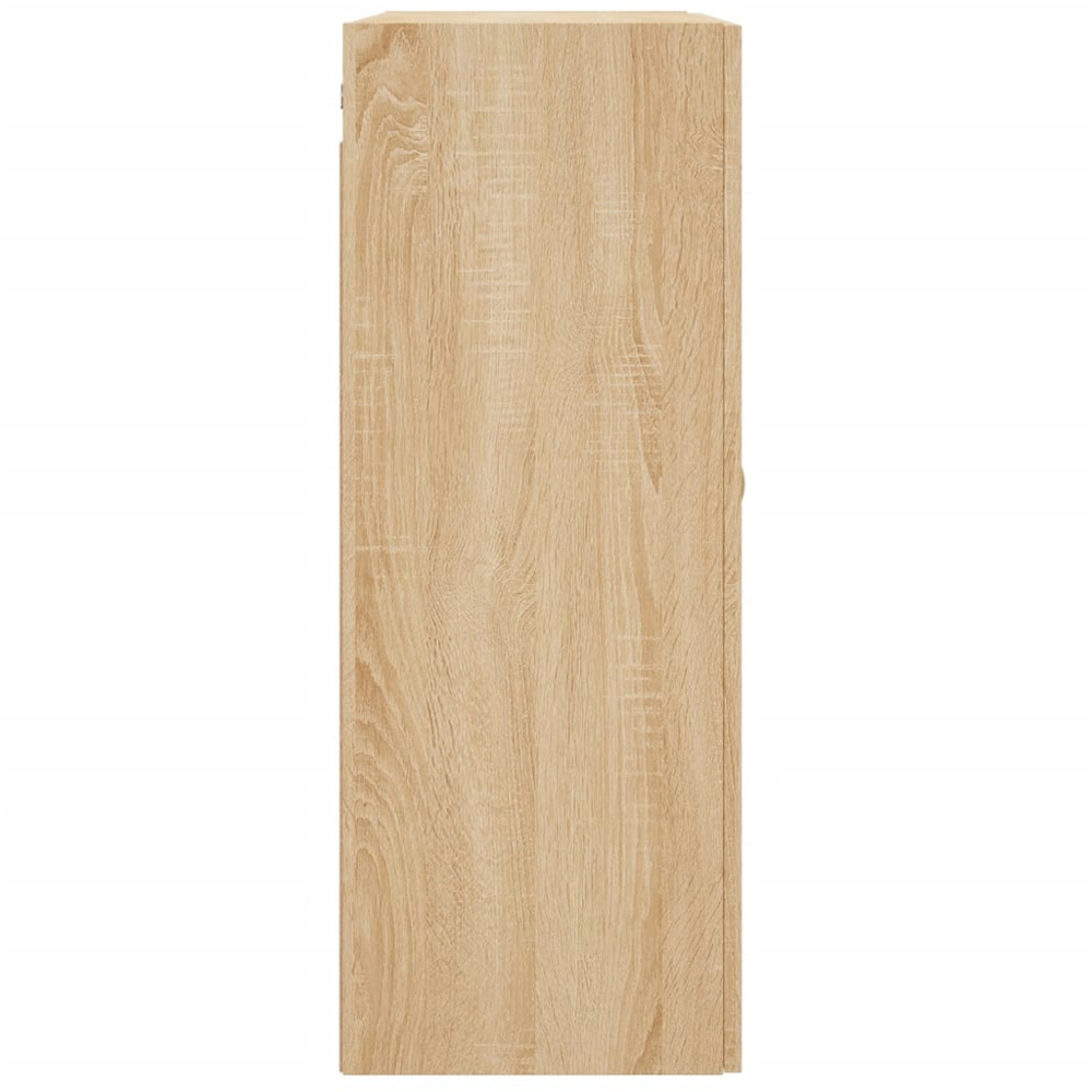 vidaXL 2 Door Sonoma Oak Wall Mounted Cabinet Image 8