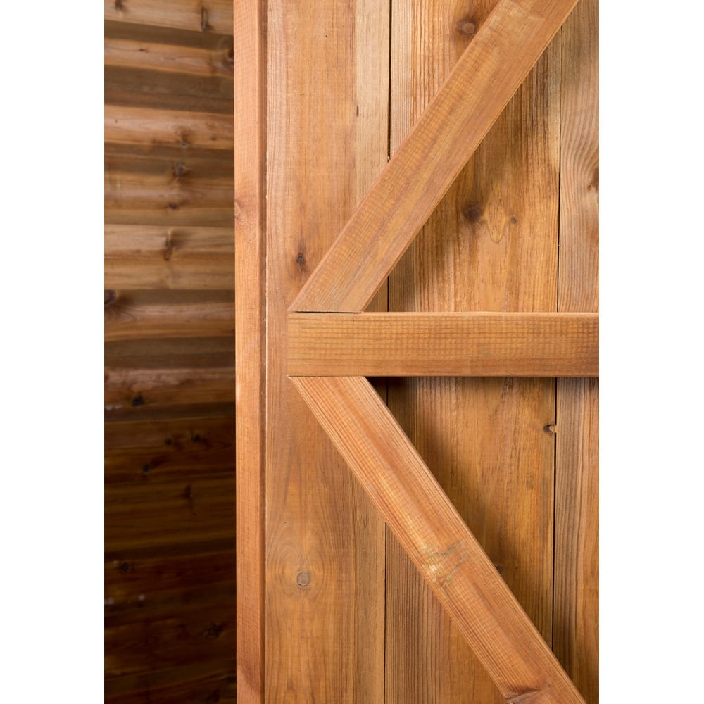 Empire Sheds 4 x 14ft Double Door Tongue and Groove Wooden Apex Garden Shed Image 4