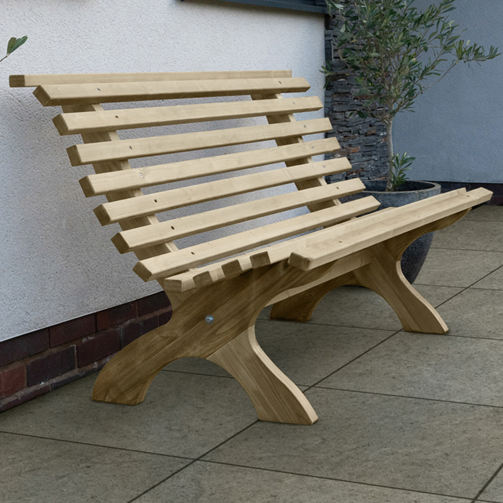 Forest Garden Kuba 3 Seater Bench 1.5m Image 1