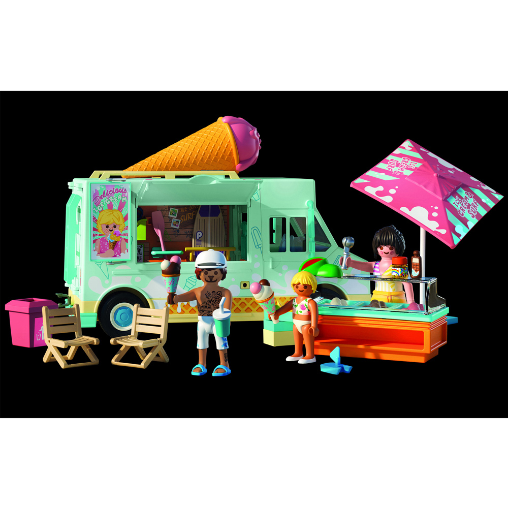 Playmobil Ice Cream Truck with Surf Shop Playset Image 4