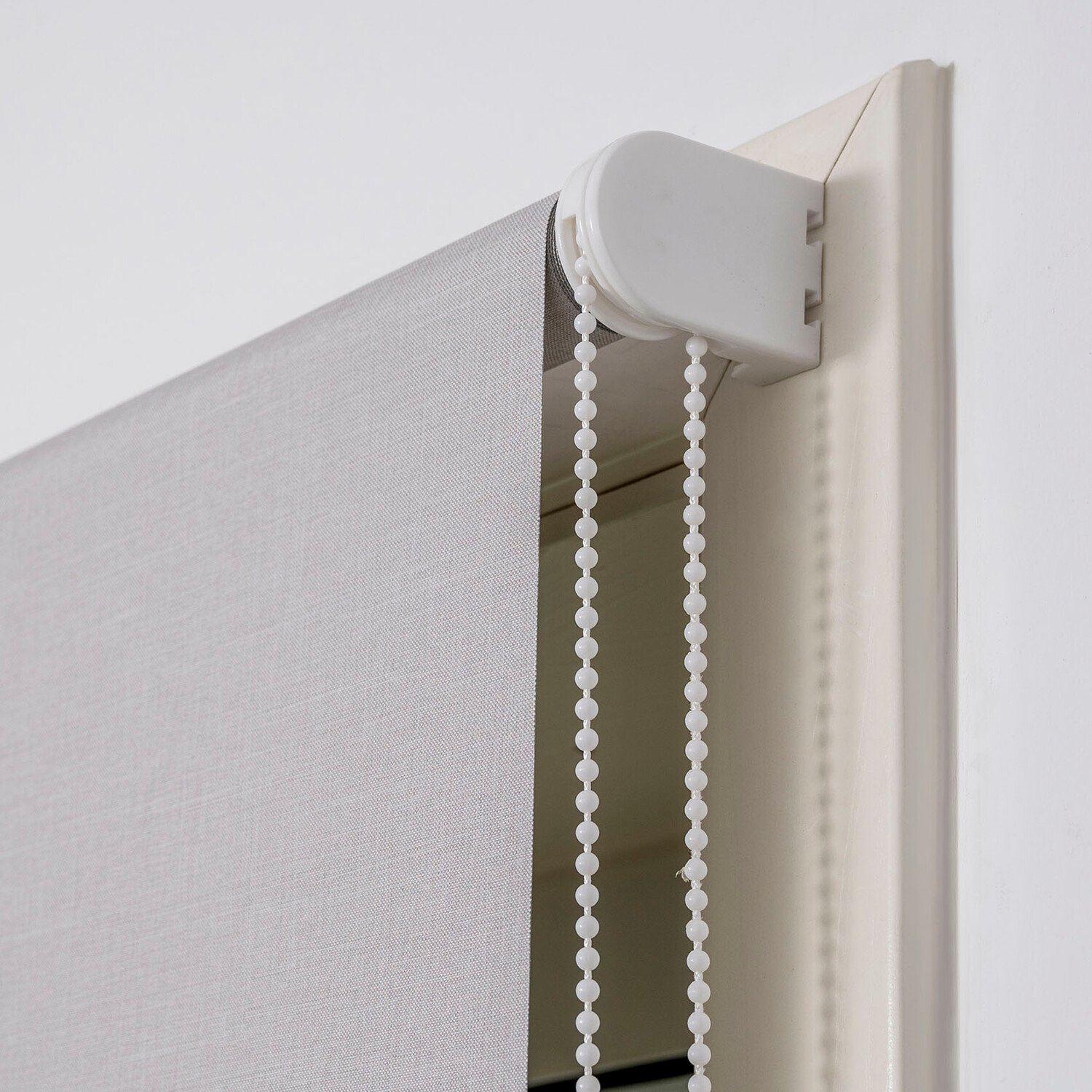 Textured Blackout Blinds - Beige / 165cm Image 4