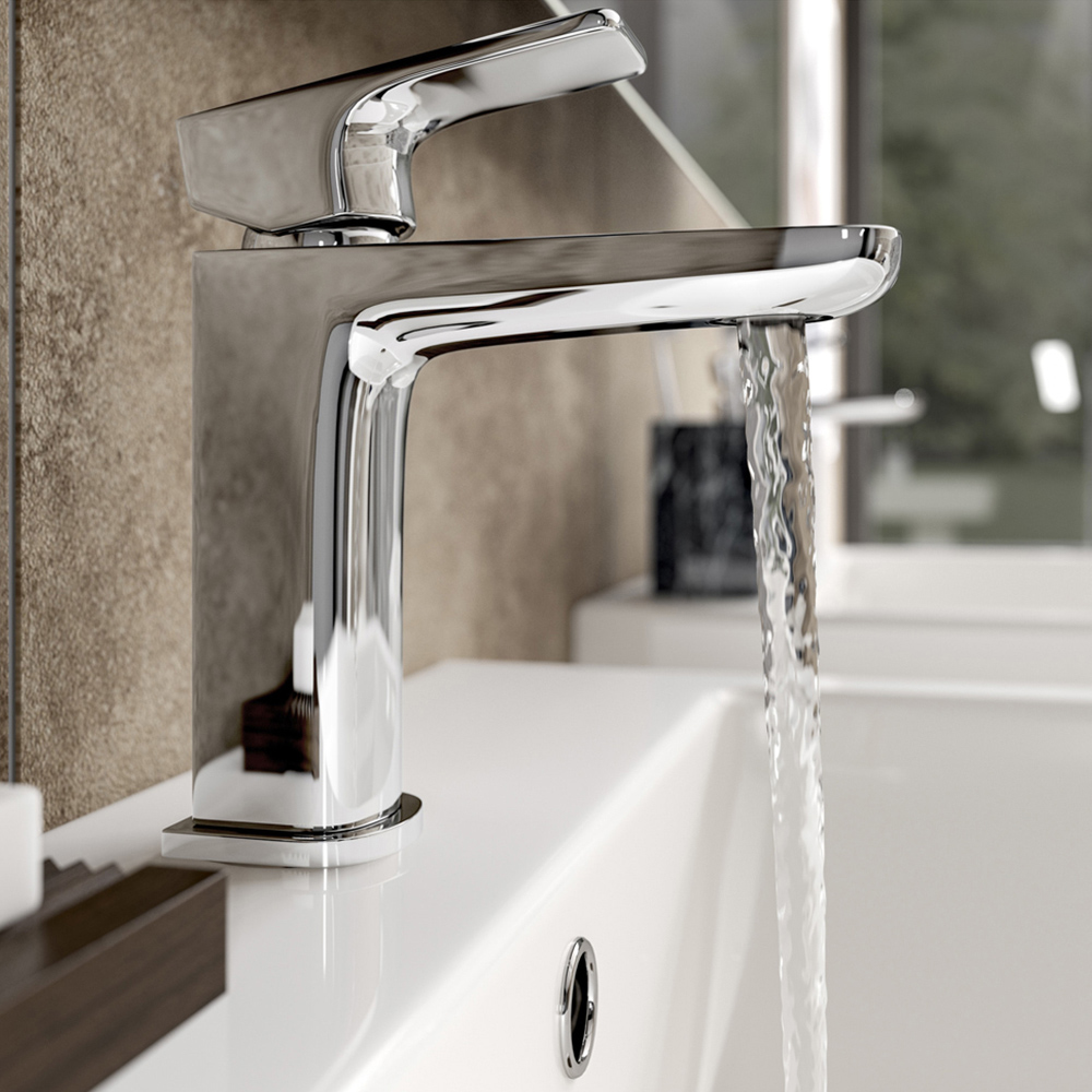 Bathstore Riviera Chrome Bath Shower Mixer Kit Image 3