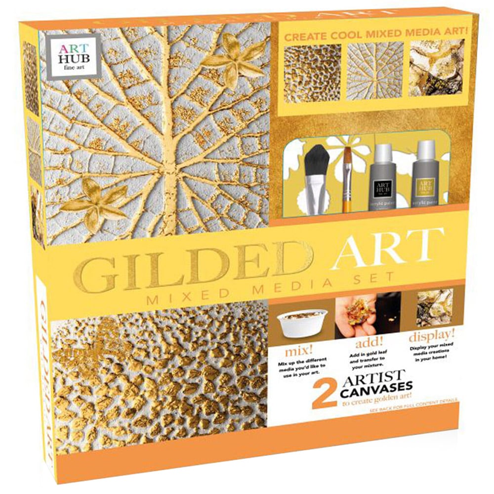 Gilded Art Mixed Media Set Image