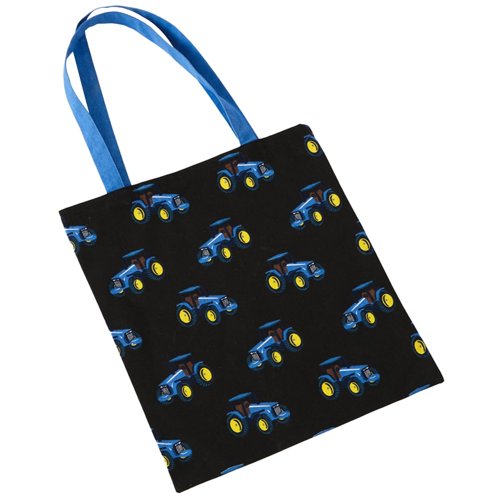 Highlands Homeware Bernie Tractor Tote Bag Medium Blue Image 1