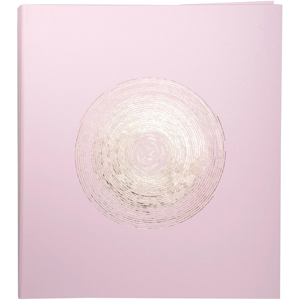 Exacompta Ellipse Pink Rose Gold Infinity Design Photo Book Album 60 Pages 300 Photos Image 3