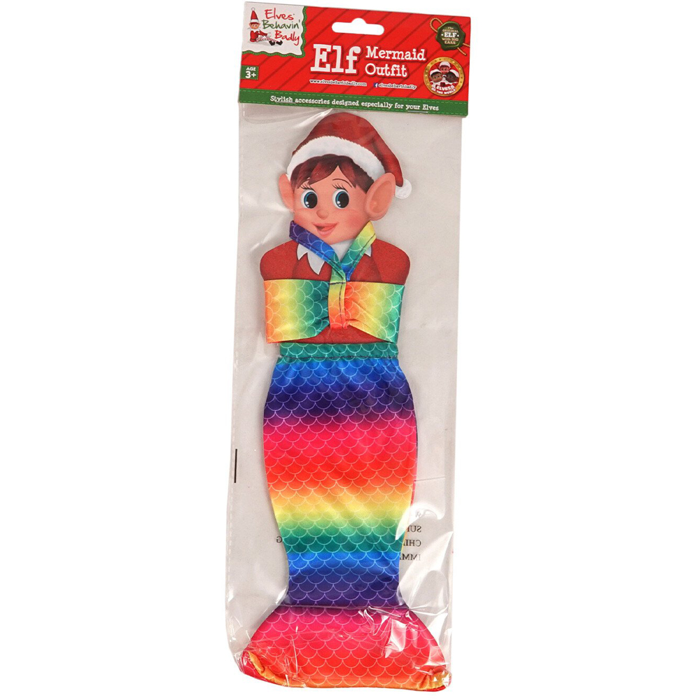 Elves Behavin' Badly Elf in Mermaid Outfit Image 1