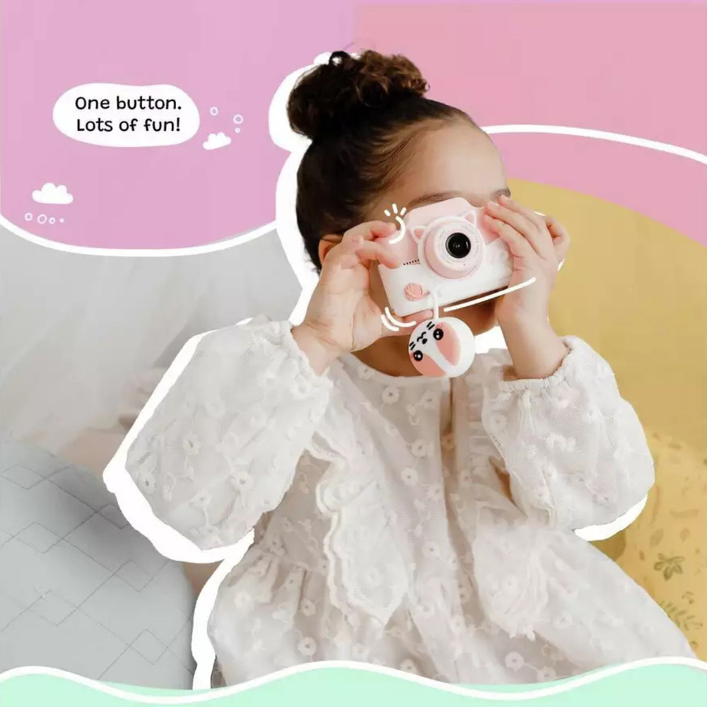 Kiimento Meowie the Cat Kids Digital Camera and Video Camcorder with Touchscreen Image 5