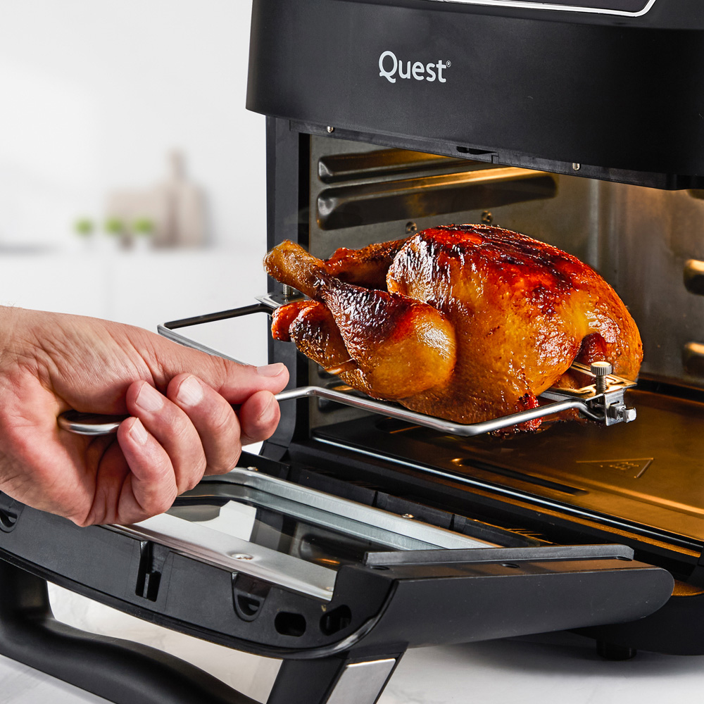 Quest 36600 Black 12L Air Fryer 1700W Image 5