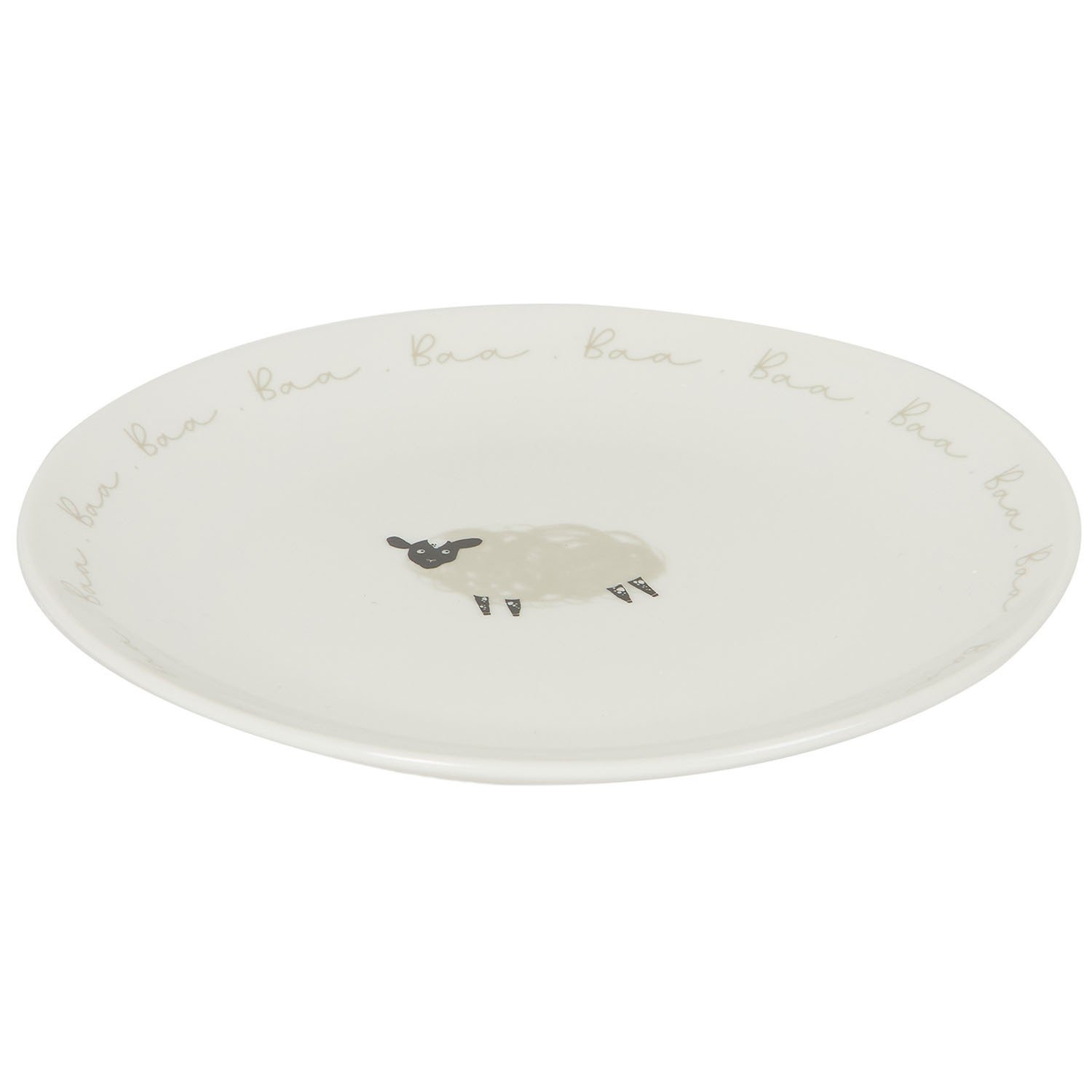 12 Piece Highland Flock Dinnerware - White Image 2
