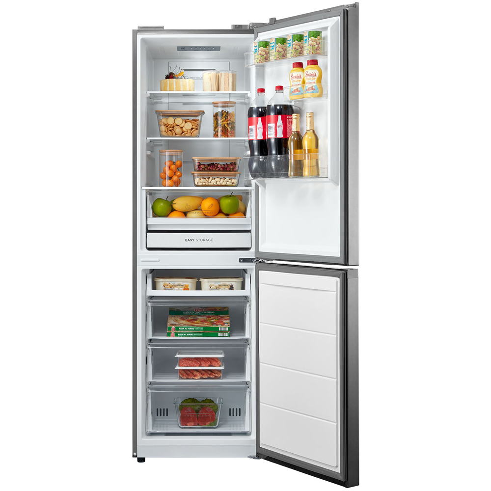 Midea MDRB379FGD02 Silver Total No Frost 273L Combi Fridge Freezer Image 4