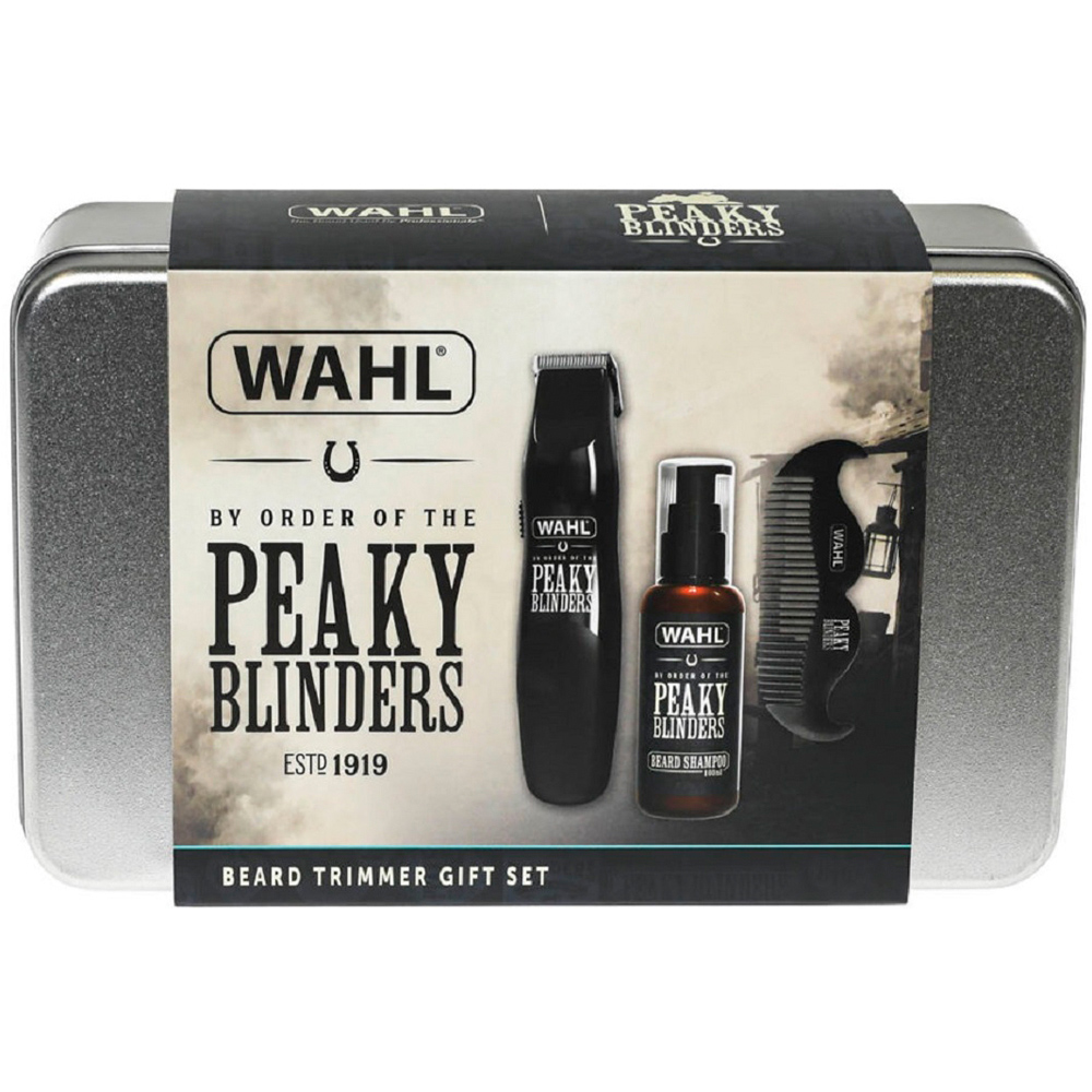 Wahl Peaky Blinders Beard Trimmer Gift Set Image 5