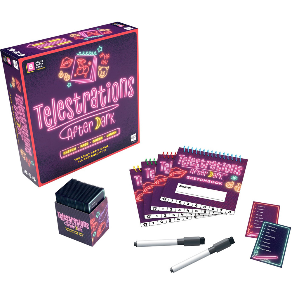 Telestrations After Dark Party Game Image 3