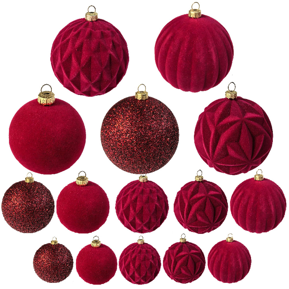 Pack of 36 Timeless Christmas Baubles Image 6