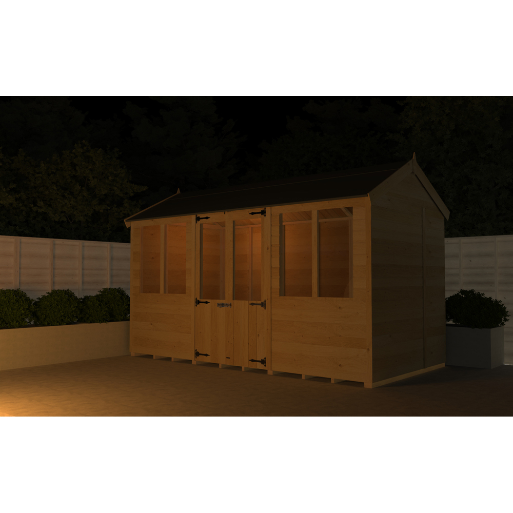 DIY Sheds 10 x 4ft Tongue and Groove Timber Apex Summerhouse Image 4