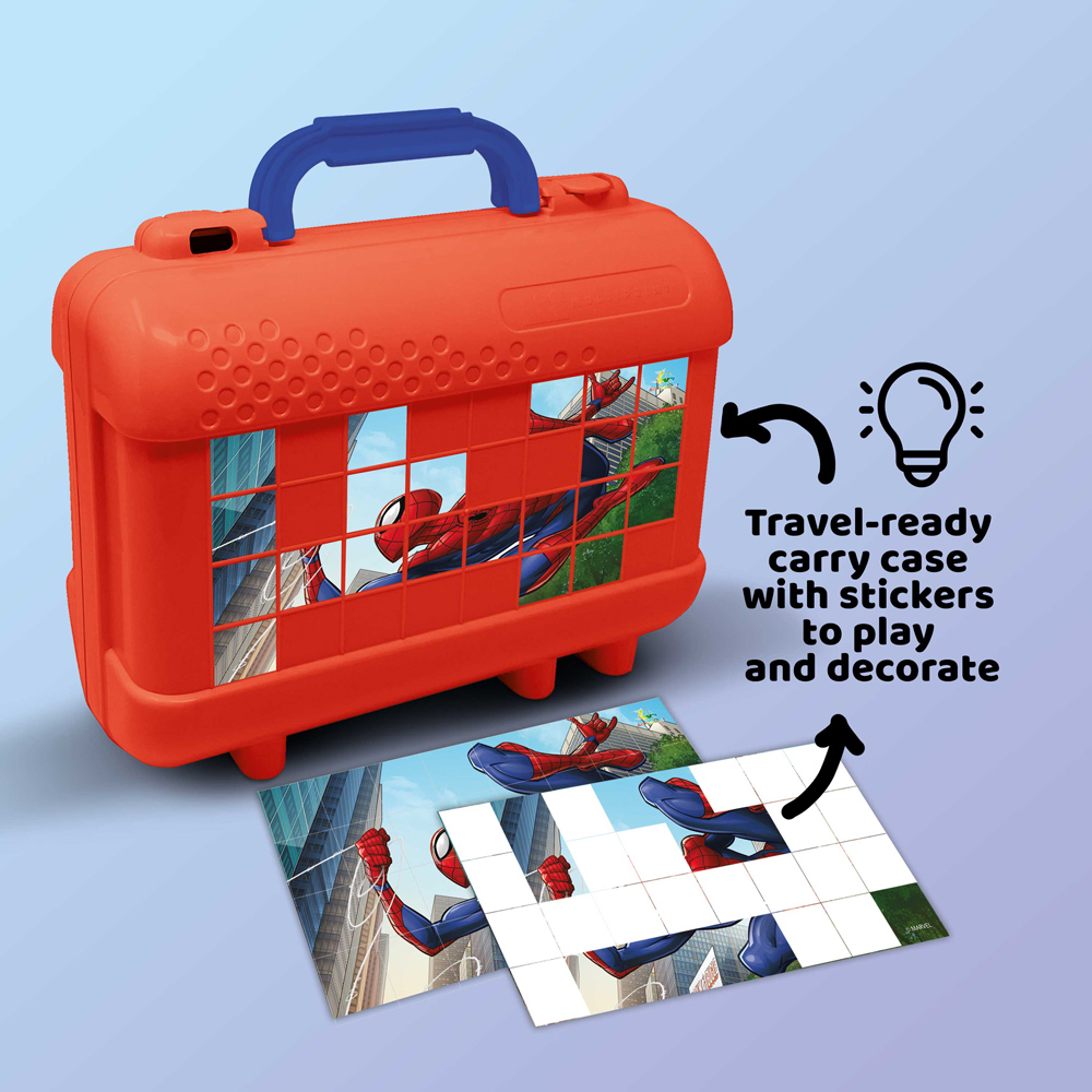 Multiprint Marvel Spider-Man Kids Travel Colouring and Stamp Set Image 4