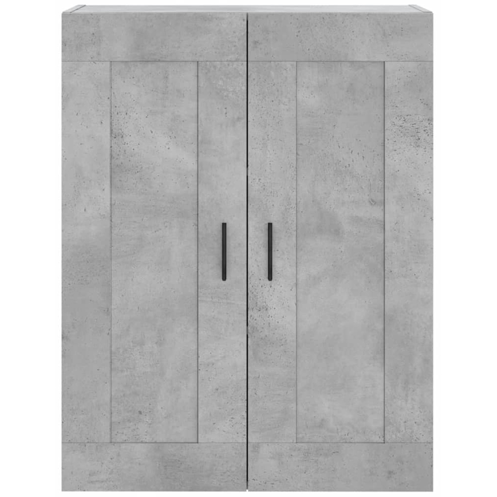 vidaXL 3 Door 3 Drawer Concrete Grey Highboard Image 6