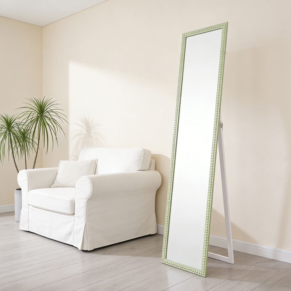 Beaded Standing Mirror Image 3