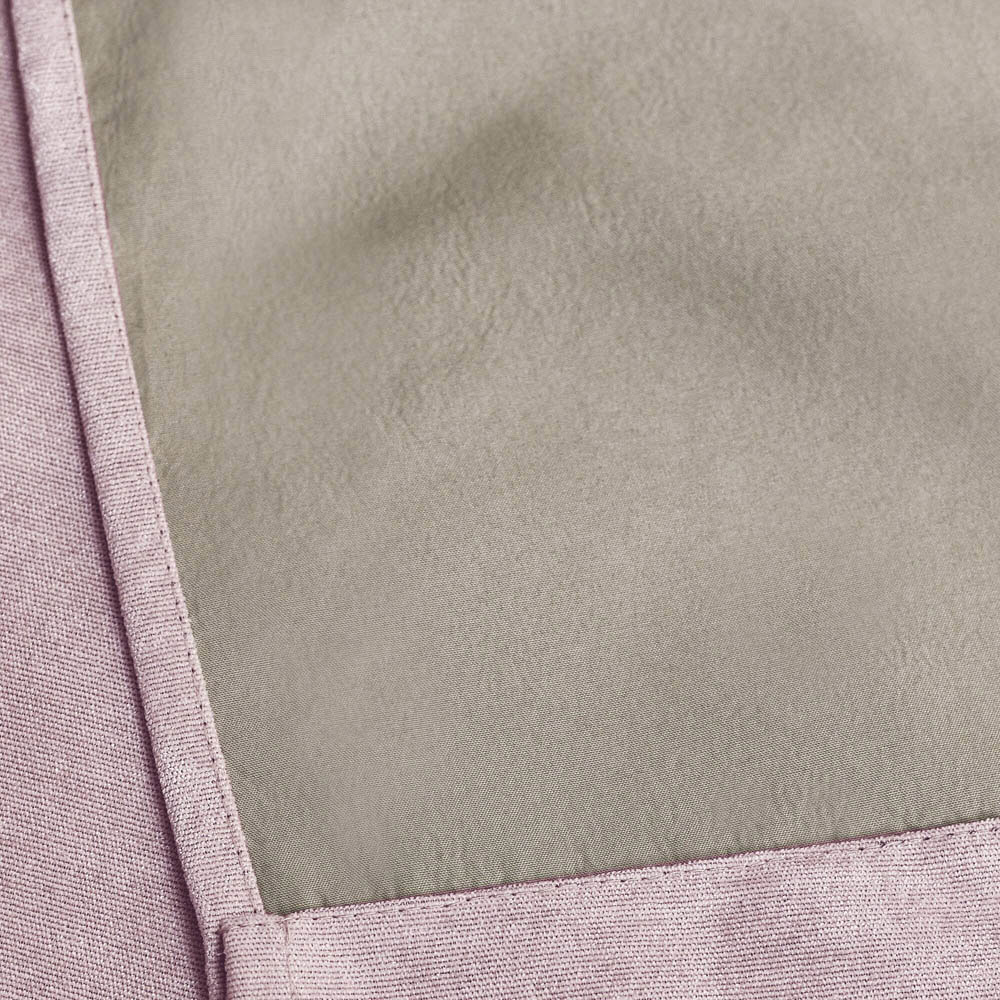 Alan Symonds Pink Chenille Blackout Ring Top Eyelet Curtains 168 x 183cm Image 4