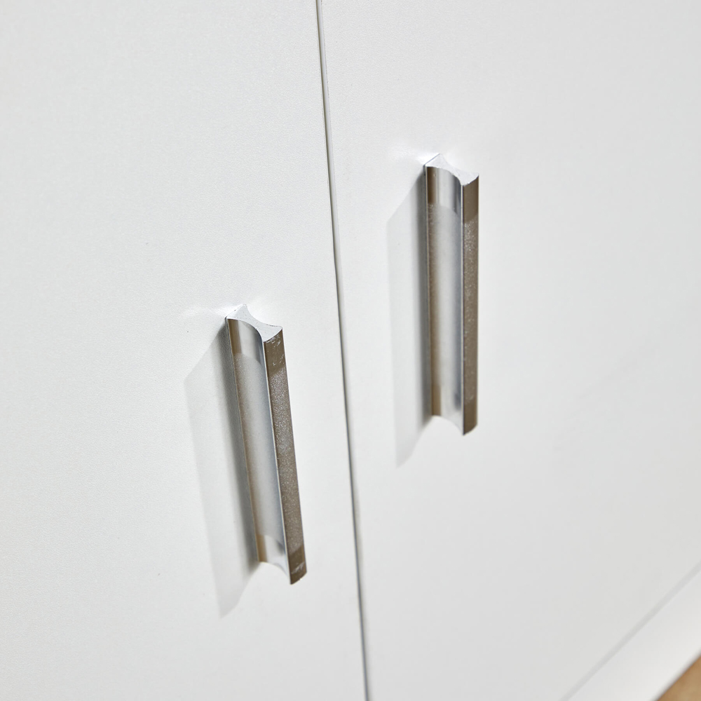 Home Source Novora 2 Door White Shoe Cabinet Image 5