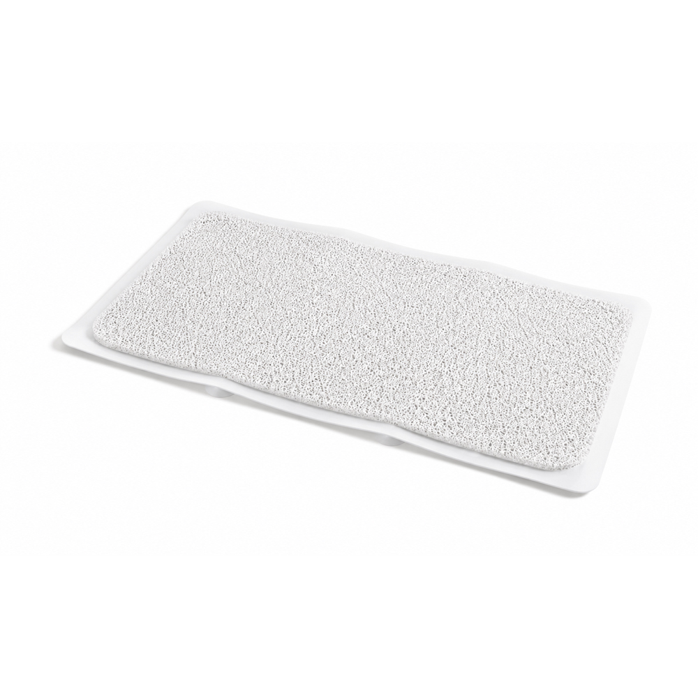 Avilo Hydro White Bathroom Mat 74 x 43cm Image 1