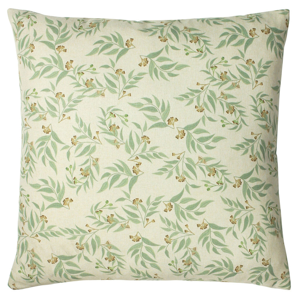 Paoletti Hawley Sage Botanical Cushion Image 1