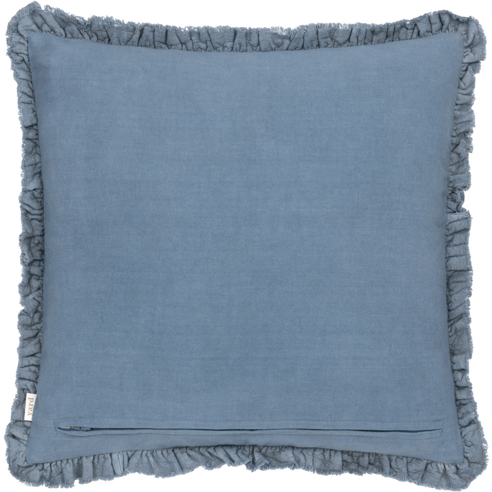 Yard Bertie Ink Cotton Velvet Cushion 45 x 45cm Image 3