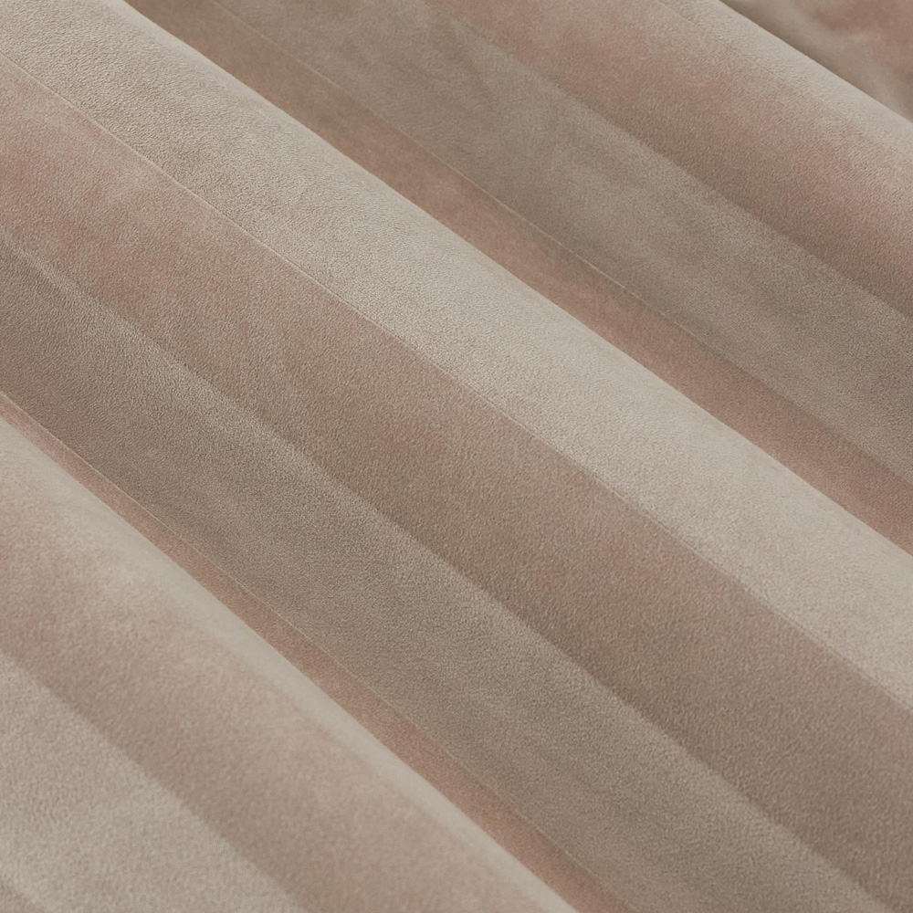Paoletti Regency Grey Stripe Velvet Lined Eyelet Curtains 229 x 137cm Image 5