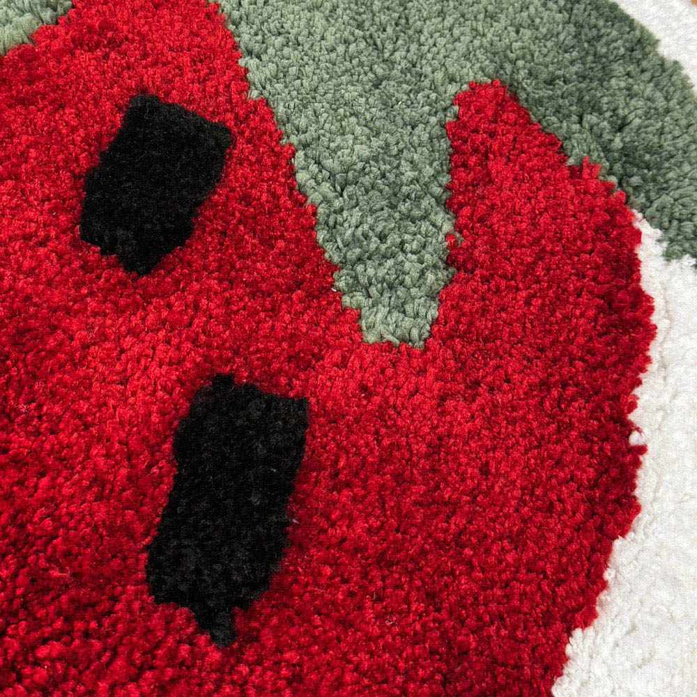 Mooky Mats Strawberry Shaped Non Slip Bath Mat 60 x 80cm Image 4