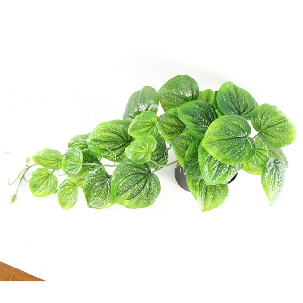 Leaf Green Trailing Pothos Artificial Plant in Pot 35cm Image 5