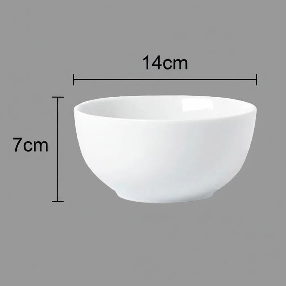 Waterside Rimmed White 18 Piece Dinner Set Image 9