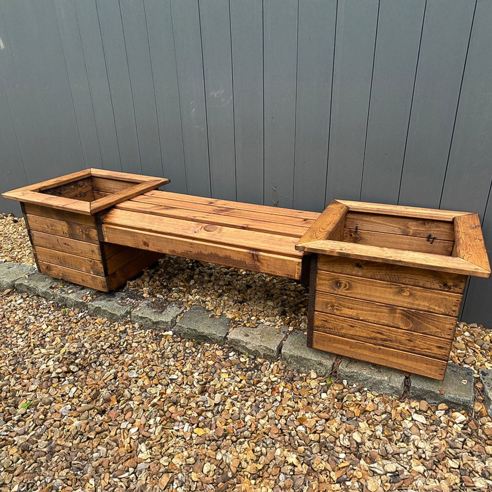 Charles Taylor Knights Single Seater Planter Bench Image 9