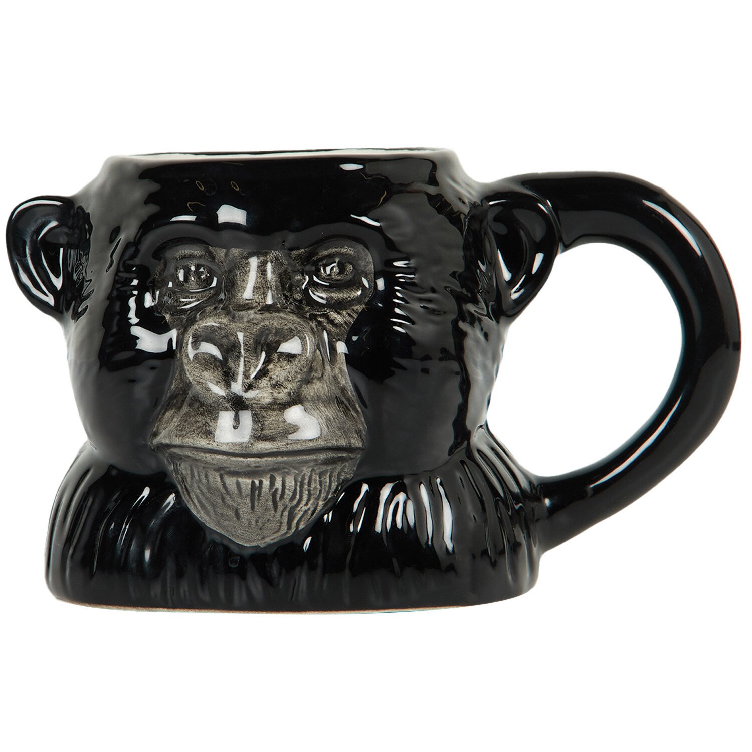 Gorilla Mug - Black Image 1
