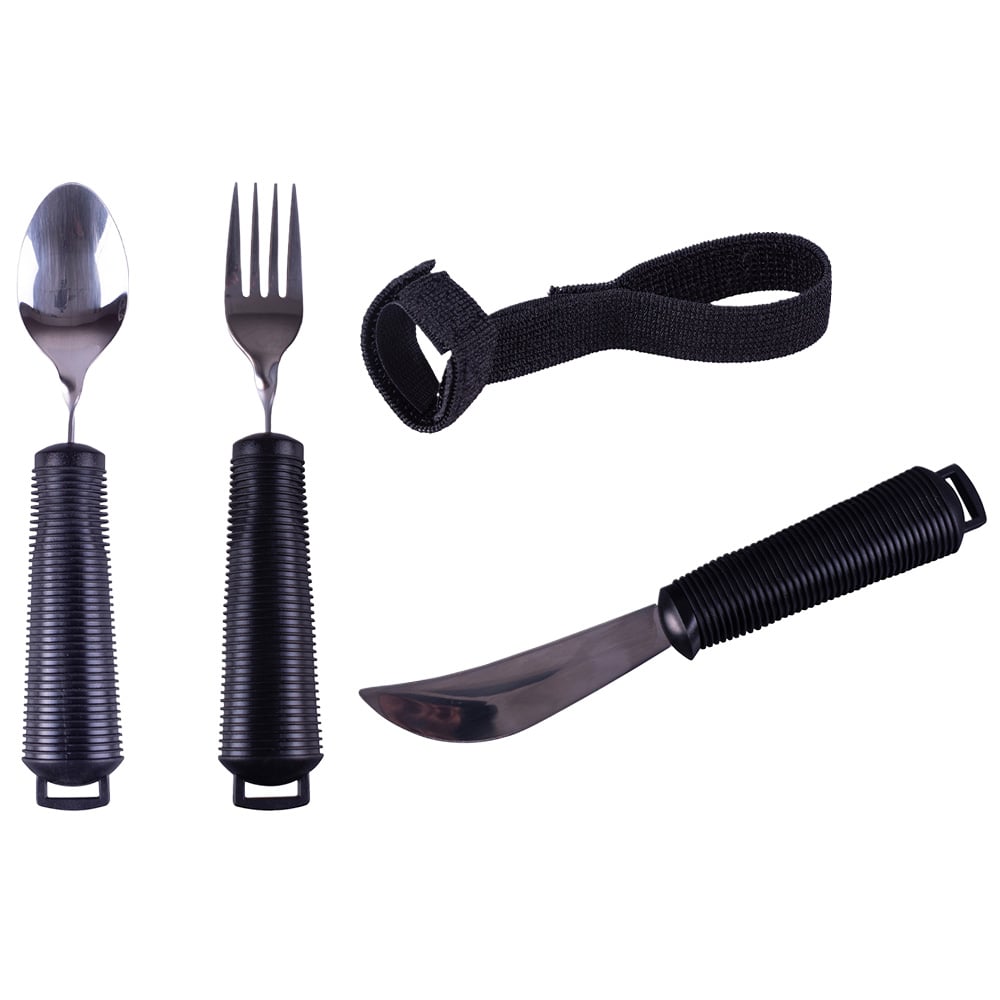 Aidapt 3 Piece Bendable Cutlery Set Image 1