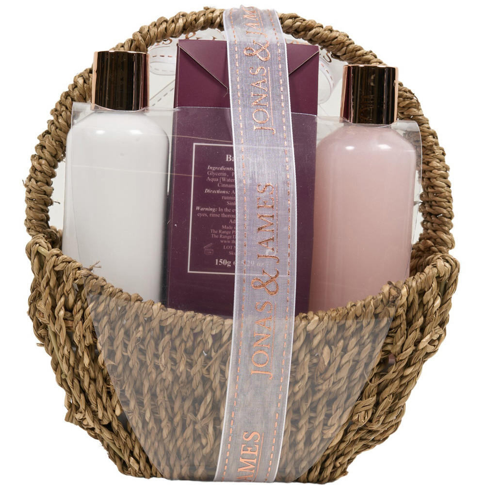 Midnight Bloom Beauty Bath Essentials Basket Image 3