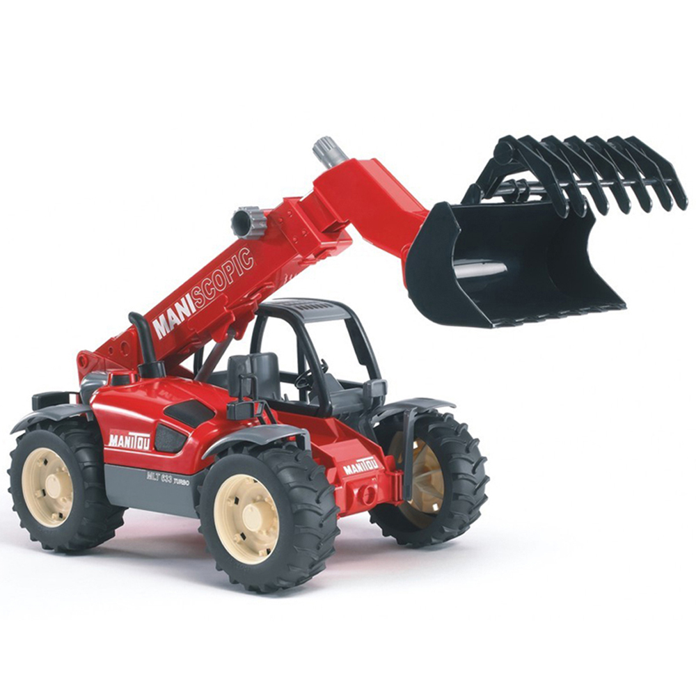 Bruder Kids Manitou MLT 633 Telescopic Loader Playset Model Image 7
