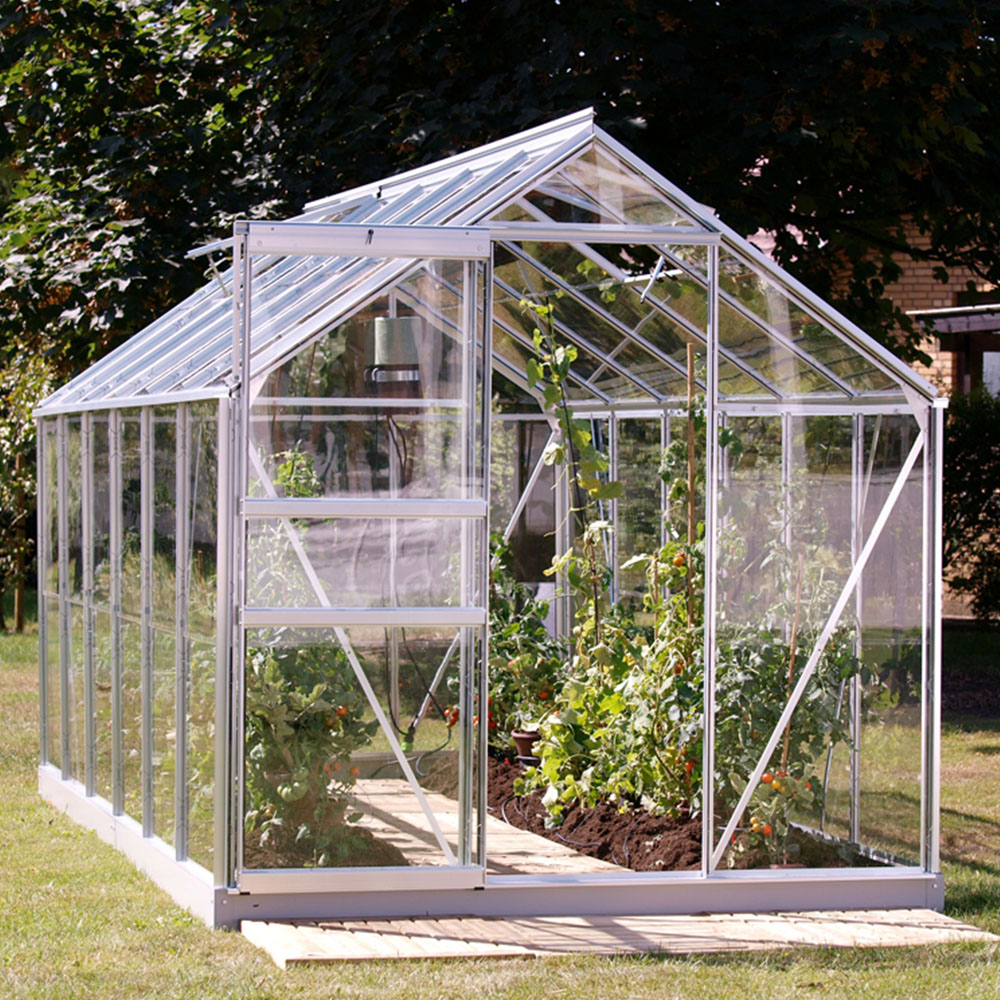 Vitavia Venus 7500 Aluminium Frame 6 x 12ft Horticultural Glass Greenhouse Image 2