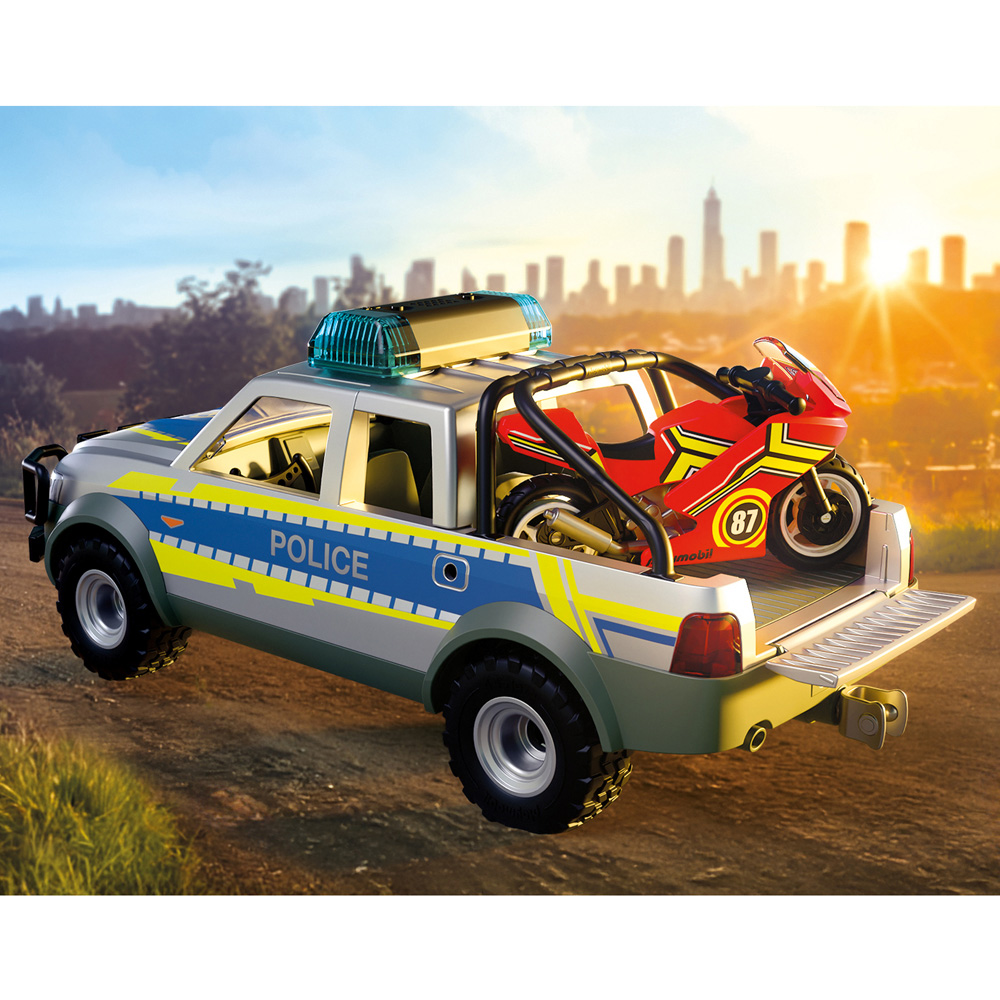 Playmobil Police Chase with Pick-Up Truck Playset Image 5