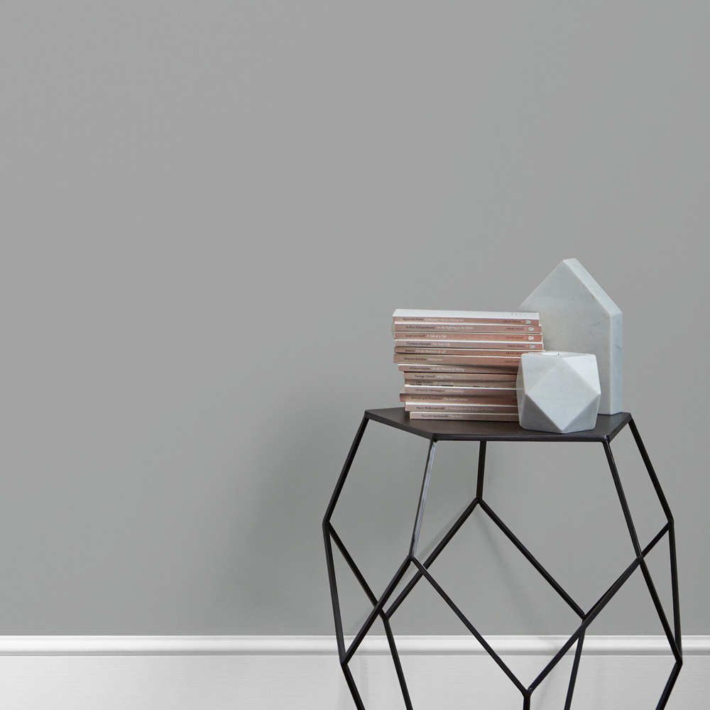 Crown Living Colours Walls and Ceilings Sensible Grey Matt Emulsion Paint 10L Image 4