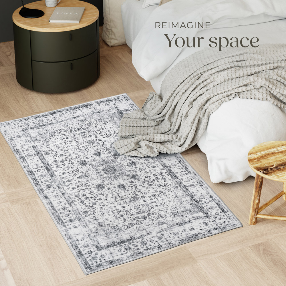 tectake Aliya Washable Rug 150 x 80cm Image 4