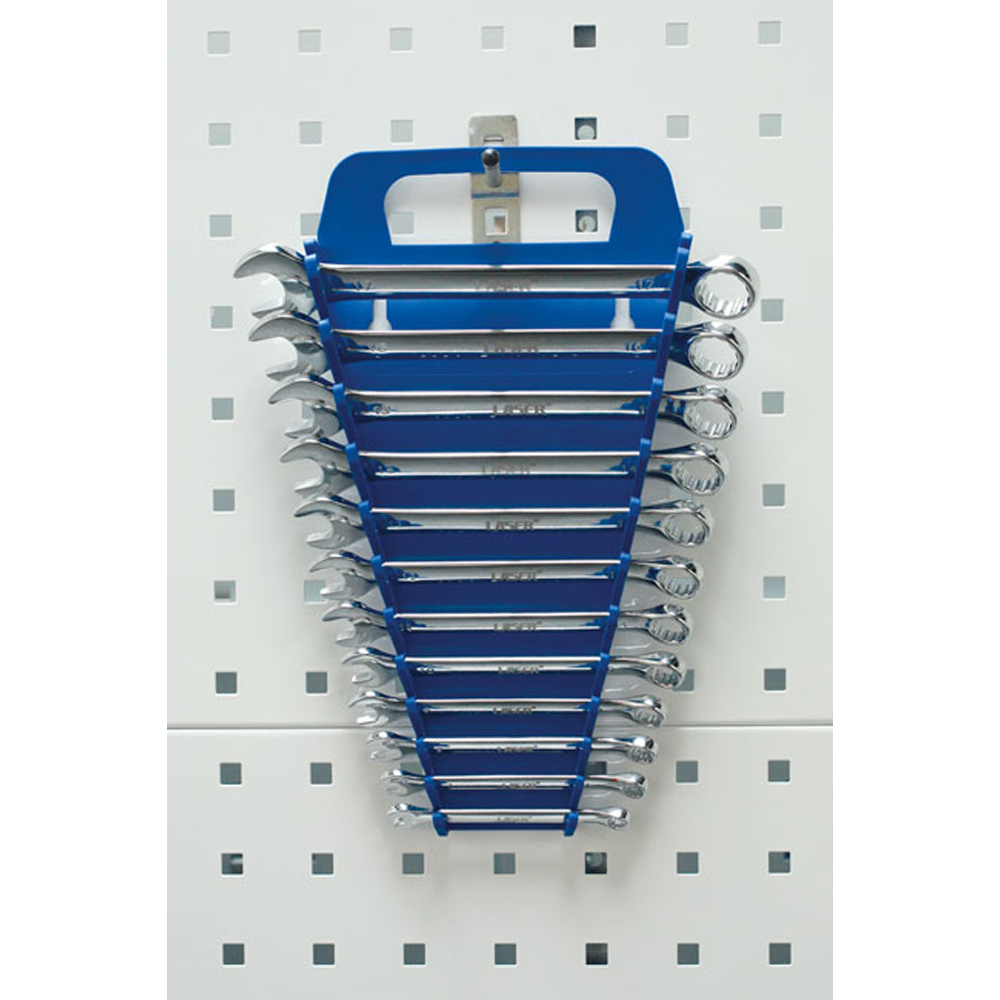 Laser 6942 12 Spanner Blue Organiser Rack Image 2
