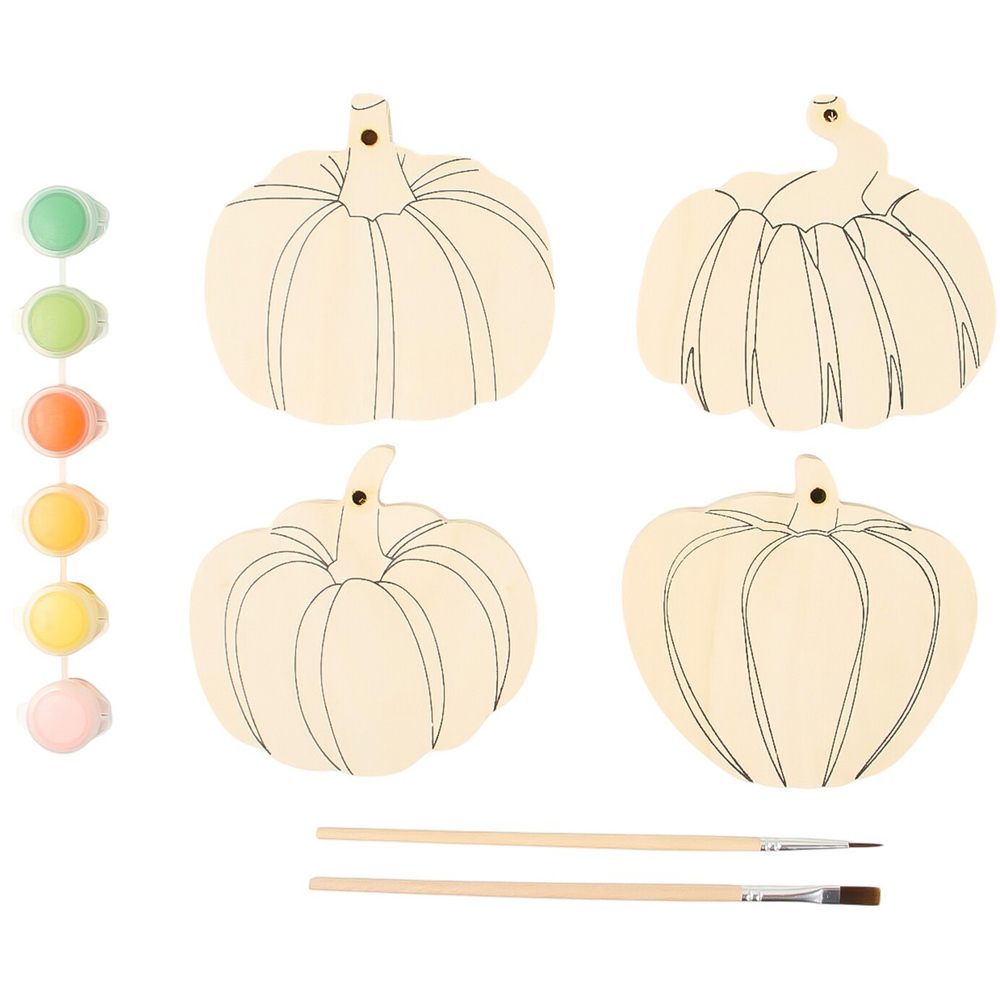 Paint Your Own Wooden Ornaments Kit Image 4