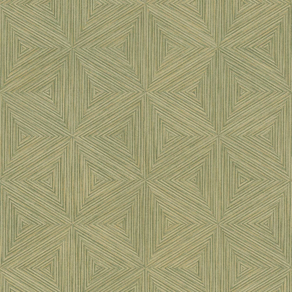 Rasch Wallpaper Boho Geo Green Wallpaper Image 1