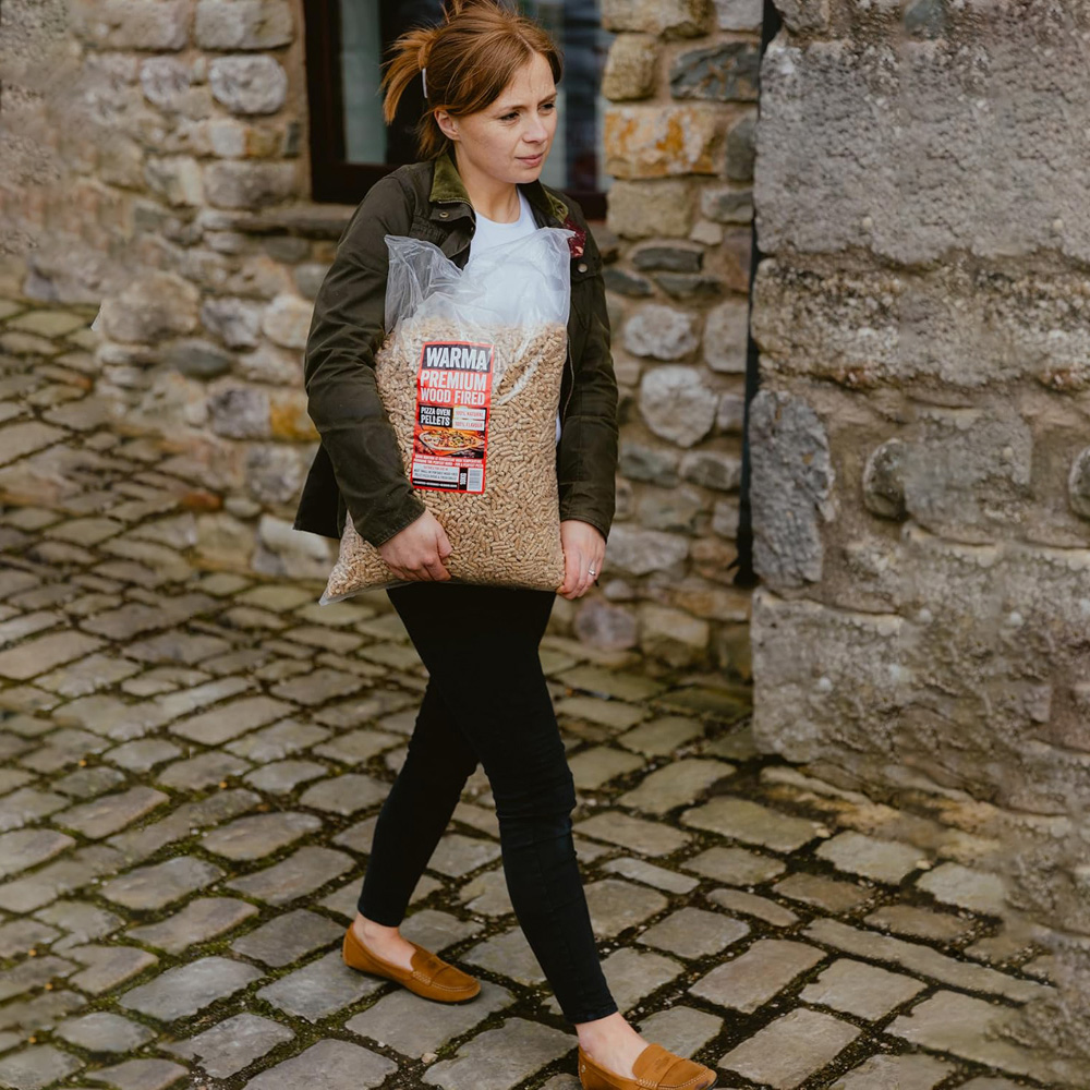 Warma Premium Wood Fired Pizza Oven Pellets Bag 10kg Image 5
