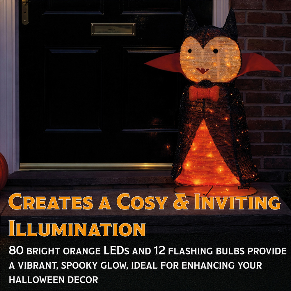 FXLab Large Pop-Up Foldable Vampire Halloween Decoration 66 x 51 x 100cm Image 3