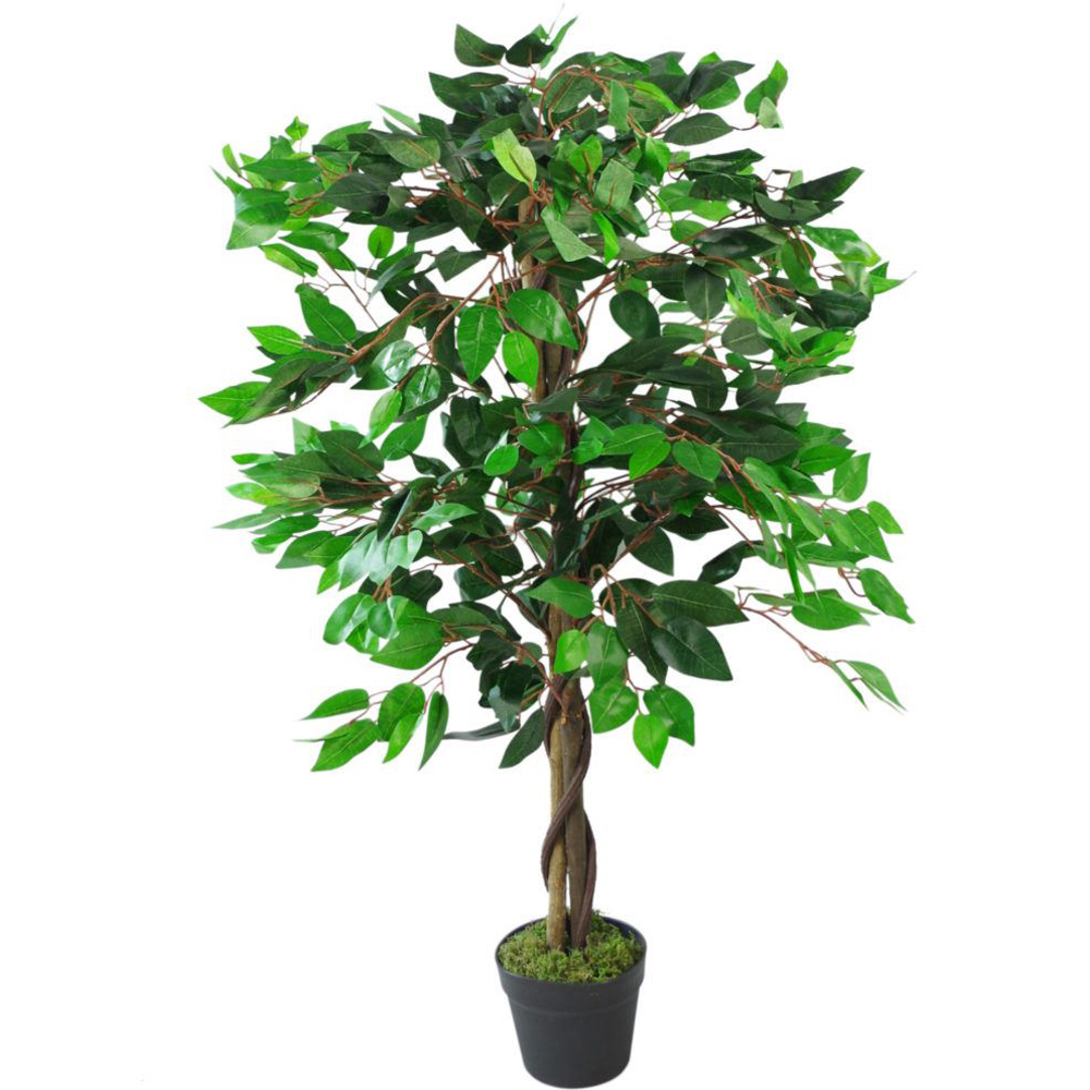 Leaf Twist Ficus Artificial Plant in Pot 110cm Image