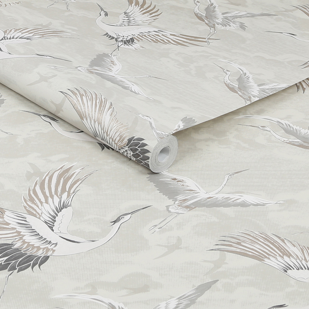 Sublime Kranes Neutral Wallpaper Image 2