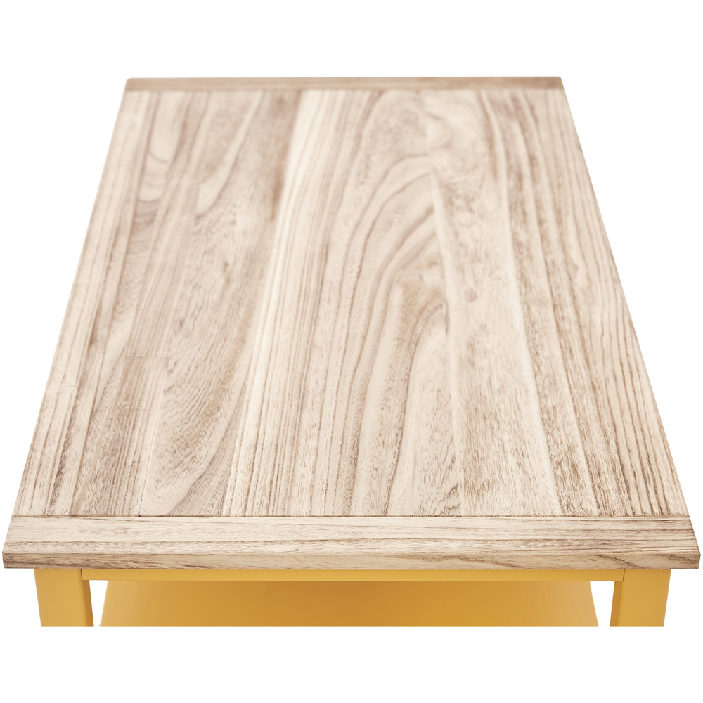 Palazzi Mustard Natural Coffee Table Image 5