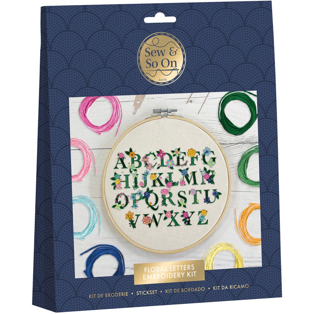 Sew & So On Sample Embroidery Kit Image 1